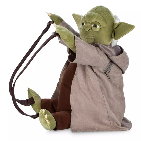 Disney Yoda Plush Backpack – Star Wars NWT - Picture 3 of 4